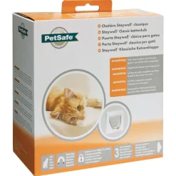 PetSafe Katzentüre Klassisch Magnetisch weiss, für Türen & Wände