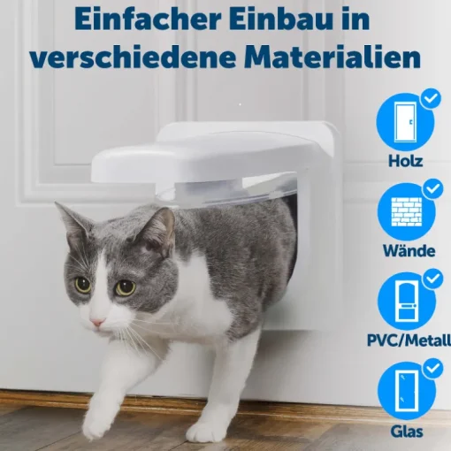PetSafe Katzentüre PetPorte SmartFlap weiss