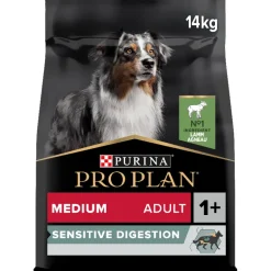 Pro Plan Hundefutter Medium Sensitive Digestion Lamm 14kg