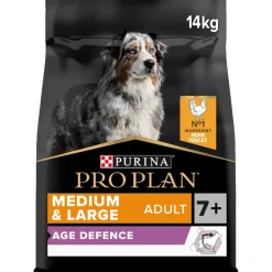 Pro Plan Hundefutter Senior 7+ Medium & Large Age Defence Huhn