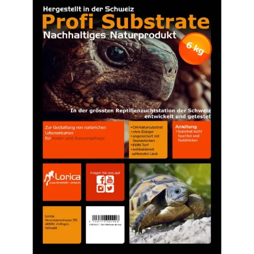 Profi Substrate Schildkrötenerde