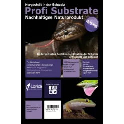 Profi Substrate Taggecko- und Schlangenerde