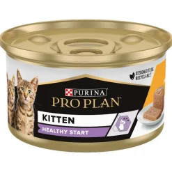 ProPlan Katzenfutter Kitten Healthy Start Huhn Mousse 24x85g