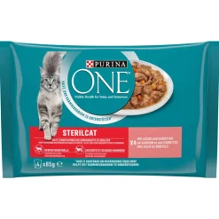 Purina ONE Sterilcat Gelée Lachs 12x4x85g