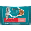 Purina ONE Zarte Stückchen in Sauce mit Lachs & Karotten