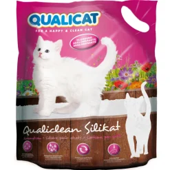 QUALICAT Katzenstreu Qualiclean Silikat klumpend 7.5l