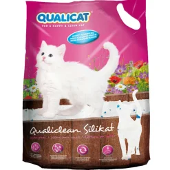 QUALICAT Katzenstreu Qualiclean Silikat nicht klumpend 5l