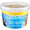 QUALIDOG Hundeleckerli Semi-Moist Wild & Geflügel 1.8kg