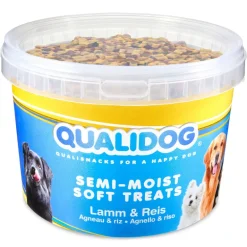 QUALIDOG Hundeleckerli Semi-Moist Lamm & Reis