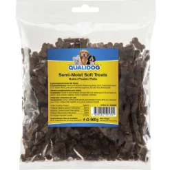 QUALIDOG Hundeleckerli Semi-Moist Glutenfrei Huhn 500g