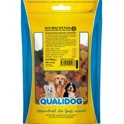 QUALIDOG Hundeleckerli Semi-Moist Knochen Mix 150g