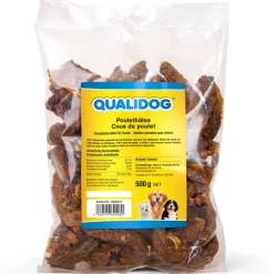 QUALIDOG Poulethälse 500g