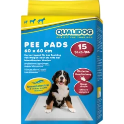 QUALIDOG Puppy Pee Pads geruchslos 15Stk. 60x60cm
