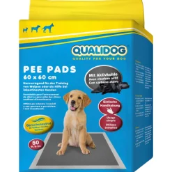QUALIDOG Puppy Pee Pads mit Aktivkohle 50Stk. 60x60cm