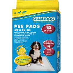 QUALIDOG Puppy Pee Pads mit Zitrone