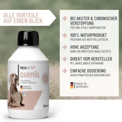 Reavet Darmöl für Hunde 250ml