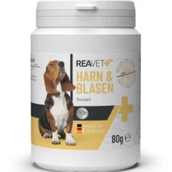 Reavet Harn & Blasen Formel für Hunde 80g