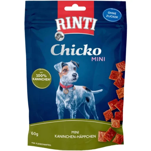 Rinti Chicko Mini Kaninchen-Häppchen 60g
