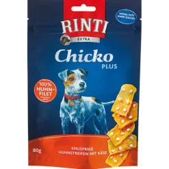 Rinti Extra Chicko PLUS Käsewürfel 80g