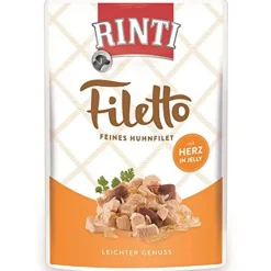 Rinti Filetto mit Huhn & Hühnerherz 100g