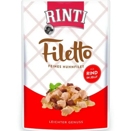 Rinti Filetto mit Huhn & Rind 100g