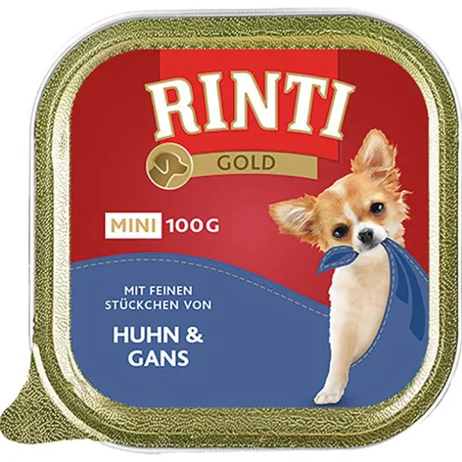 Rinti Gold Mini mit Huhn & Gans 100g