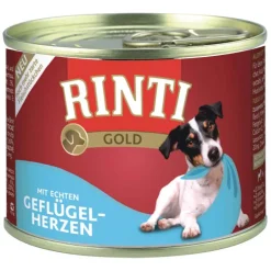 Rinti Gold mit Geflügelherzen 12x185g