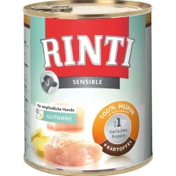 Rinti Hundefutter Sensible Huhn & Kartoffel 12x800g