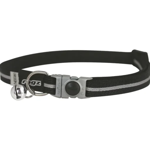Rogz Alleycat Katzenhalsband schwarz
