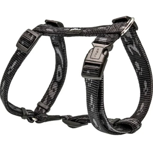 Rogz Alpinist Hundegeschirr Schwarz