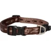 Rogz Alpinist Hundehalsband Braun