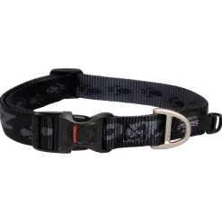 Rogz Alpinist Hundehalsband Schwarz