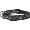Rogz Halsband Jelly Bean Black Bone