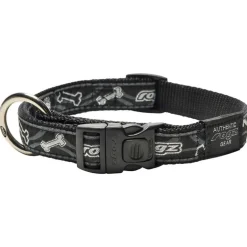 Rogz Halsband Jelly Bean Black Bone