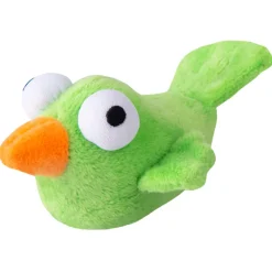 Rogz Katzenspielzeug Catnip Plush Bird lime