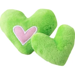 Rogz Katzenspielzeug Catnip Hearts 2 Stück verschiedene Farben