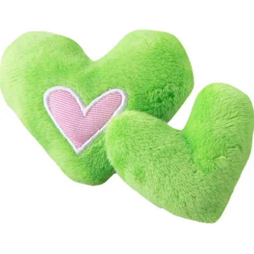Rogz Katzenspielzeug Catnip Hearts 2 Stück verschiedene Farben