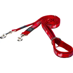 Rogz Leine Beach Bum L 180cm Red Bone
