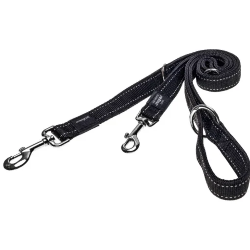 Rogz Utility Hundeleine Schwarz 180cm