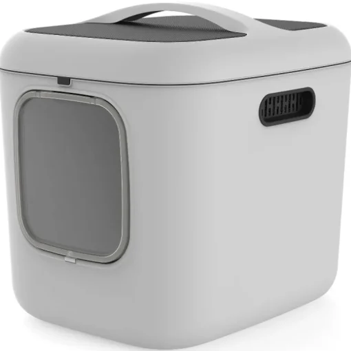 Rotho Katzentoilette Biala XL Mistel/Weiss 61.4x49.9x57.6cm