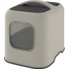 Rotho mypet Toilettes pour chats Biala avec couvercle Cappucino 51x39.5x44.3cm