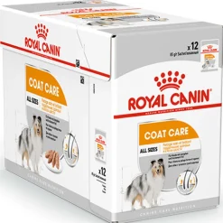 Royal Canin Hund Adult Coat Care Nassfutter für glänzendes Fell 12x85g