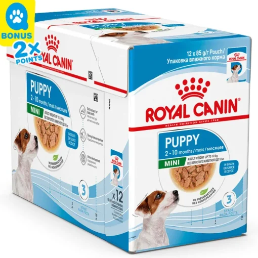 Royal Canin Hund Mini Puppy Welpenfutter nass 12x 85g