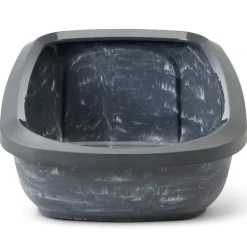 Savic Katzentoilette Aseo Jumbo Marble 67.5x48x28 cm anthrazit-weiss