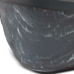 Savic Katzentoilette Aseo Jumbo Marble 67.5x48x28 cm anthrazit-weiss