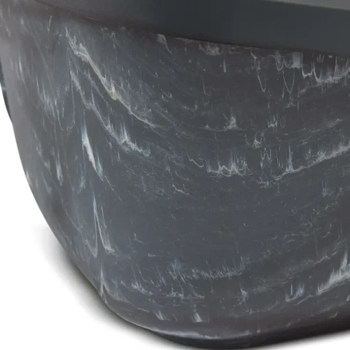 Savic Katzentoilette Aseo Jumbo Marble 67.5x48x28 cm anthrazit-weiss