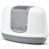 Savic Katzentoilette Nestor Corner weiss-grau 58.5x45.5x40cm