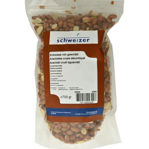 schweizer Erdnüsse roh geschält 700g