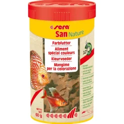 Sera San Nature Fischfutter Farbenpracht -250ml