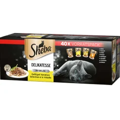 Sheba Delikatesse in Gelee Geflügel Variation 40x85g